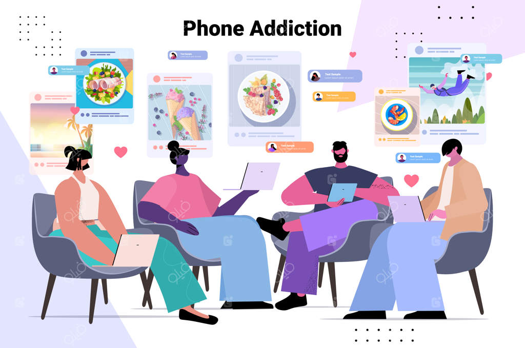 وبلاگ‌نویسان در شبکه‌های اجتماعی عکس به اشتراک می‌گذارند و تماشا می‌کنند: اعتیاد به رسانه‌های اجتماعی و پست‌گذاری برای دنبال‌کنندگان