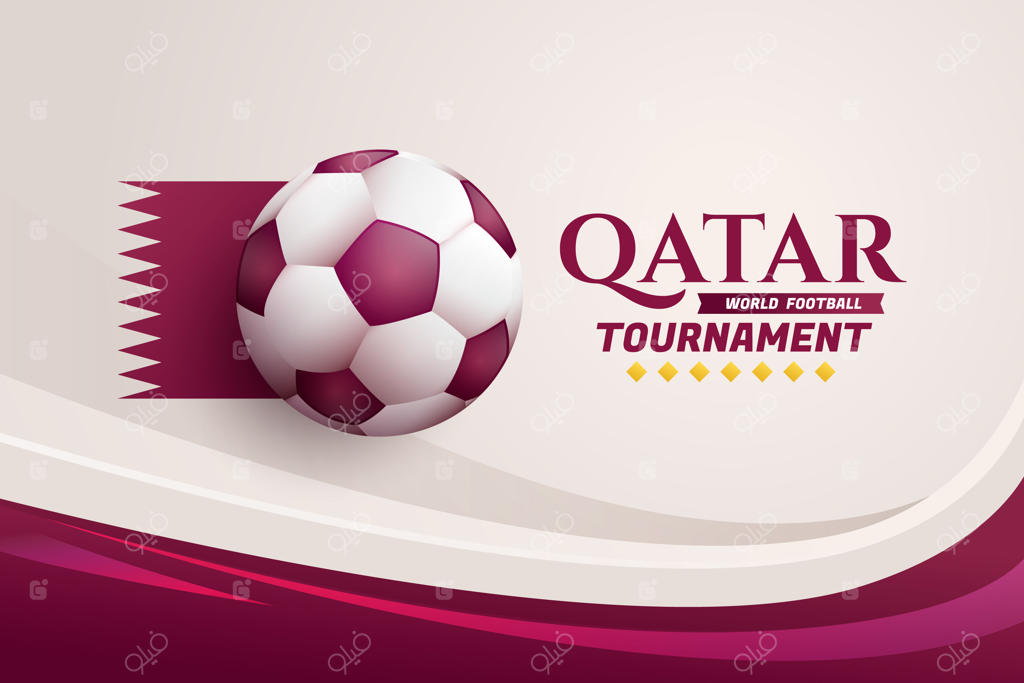 پس‌زمینه گرادیانی جام جهانی فوتبال