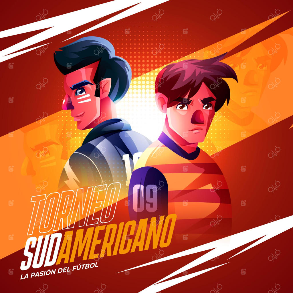 تصویرسازی واقعی تورنمنت فوتبال آمریکای جنوبی