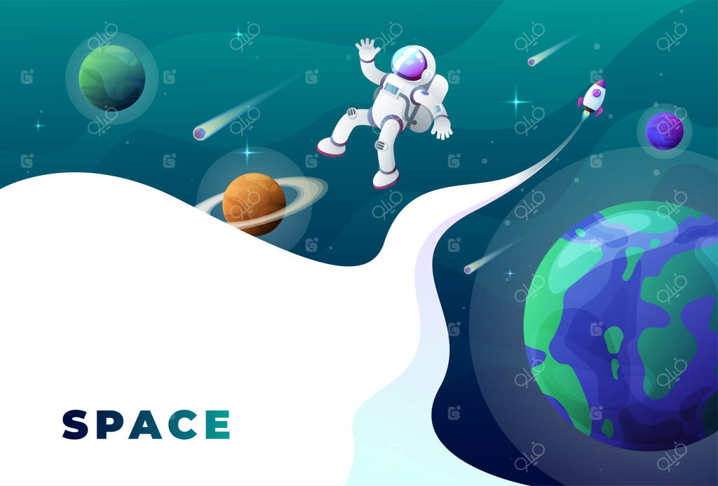 پیشینه یک فضانورد در فضا