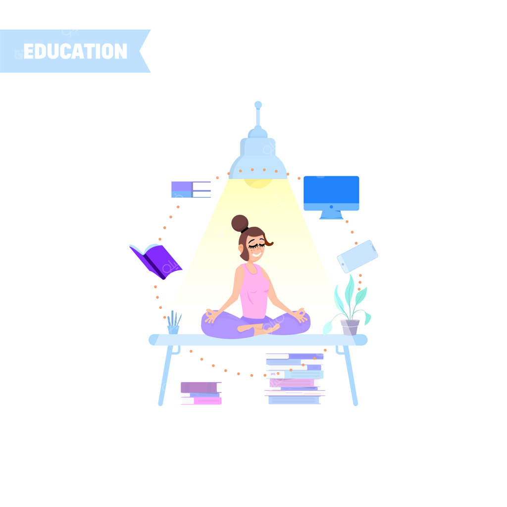 مدیر مراقبه در محل کار؛ روی میز!