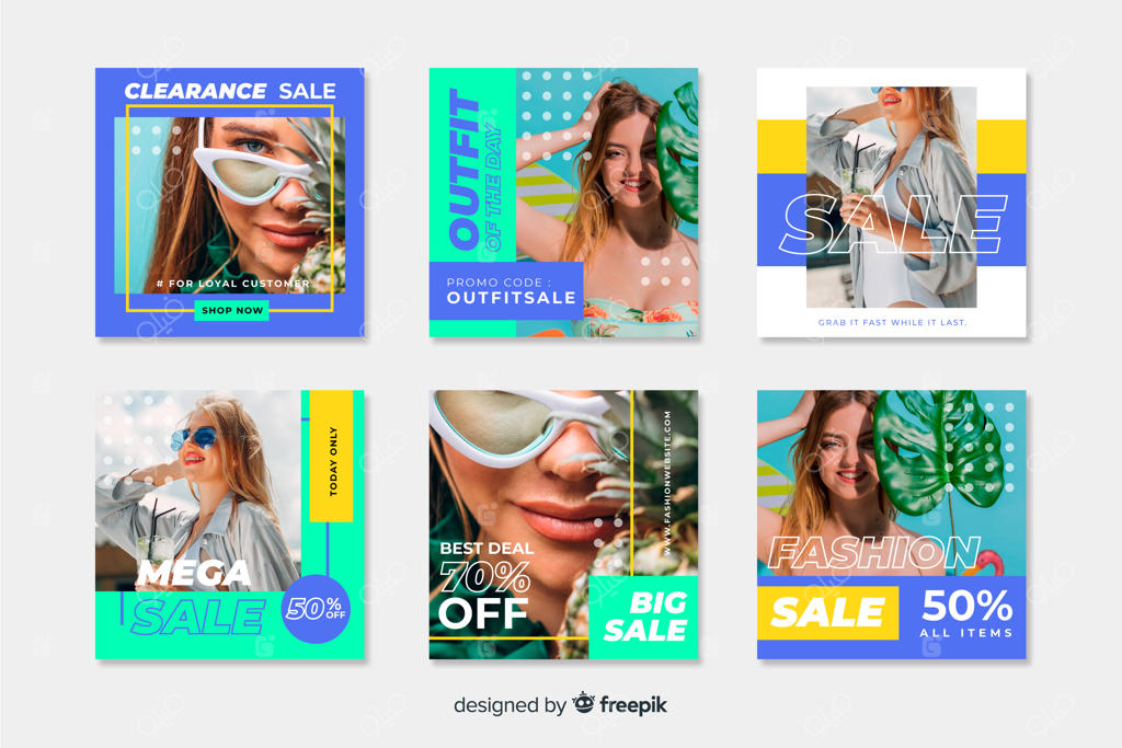 مجموعه پست‌های فروش اینستاگرام