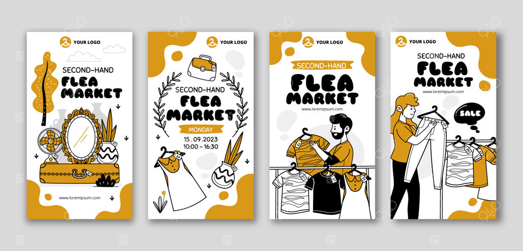 مجموعه استوری اینستاگرام خرید از بازار دست‌سازها