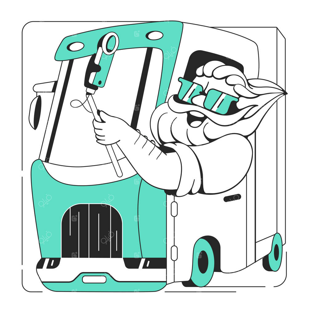 سلفی‌های کامیون‌داران: از پشت فرمان تا دوربین