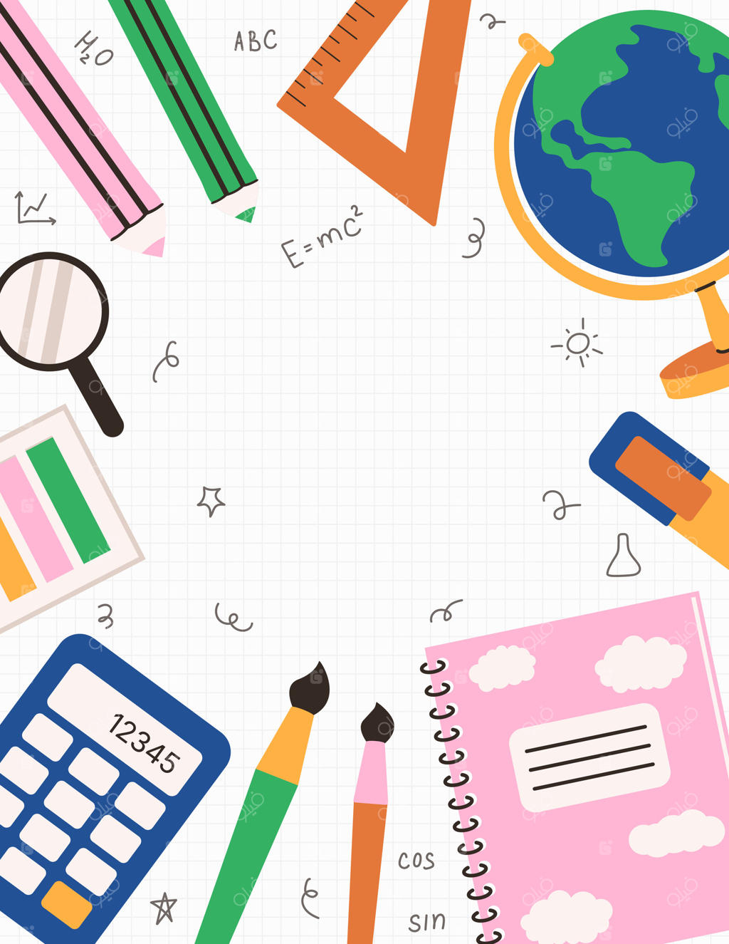 با ابزارهای آموزشی رنگارنگ Pro Vector، یادگیری خلاقانه را تجربه کنید