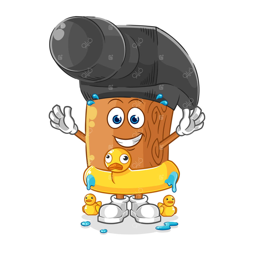 بردار کارتونی پتک با شناور اردکی