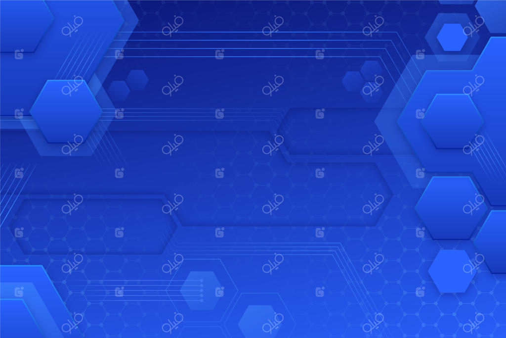 پس‌زمینه انتزاعی آبی