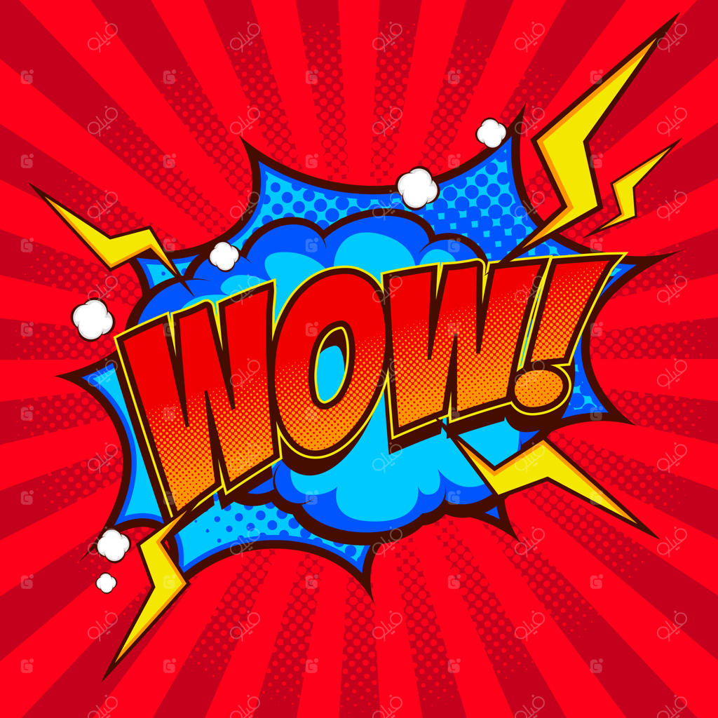 پس‌زمینه حباب گفتگوی کمیک