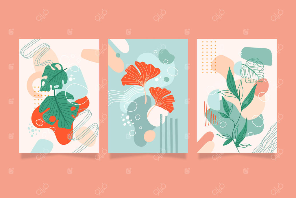 مجموعه جلدهای دست‌کشیده مینیمال