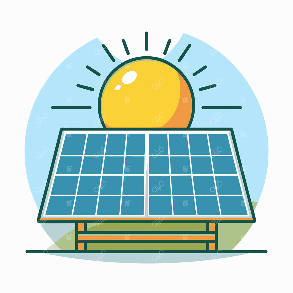 پنل‌های خورشیدی و نور خورشید