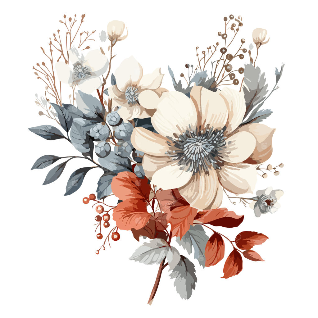 گل‌های زمستانی قدیمی