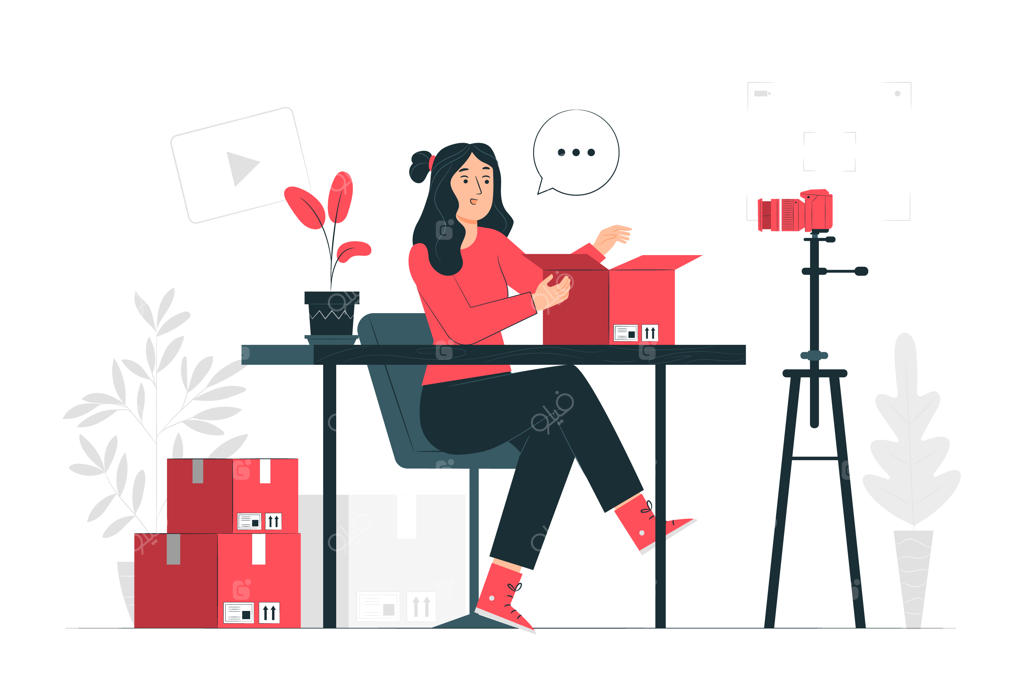 تصویرسازی از جعبه‌گشایی مفهوم