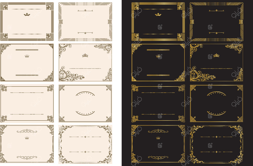 طراحی کارت دعوت همه‌کاره برای هر مناسبت - وکتور حرفه‌ای