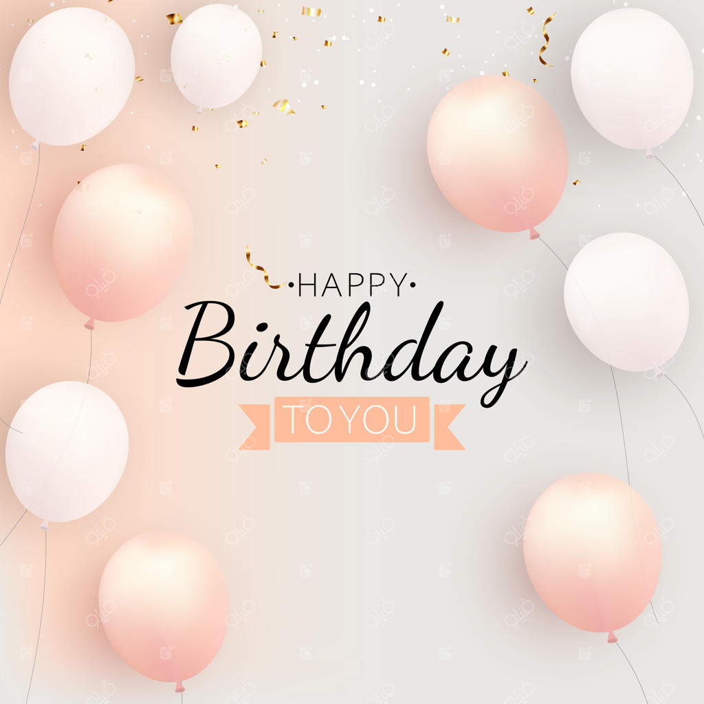 پس‌زمینه‌ای با گروهی از بادکنک‌های براق و رنگارنگ هلیومی. ست بادکنک‌ها برای جشن تولد، سالگرد و تزئینات جشن. تصویرسازی