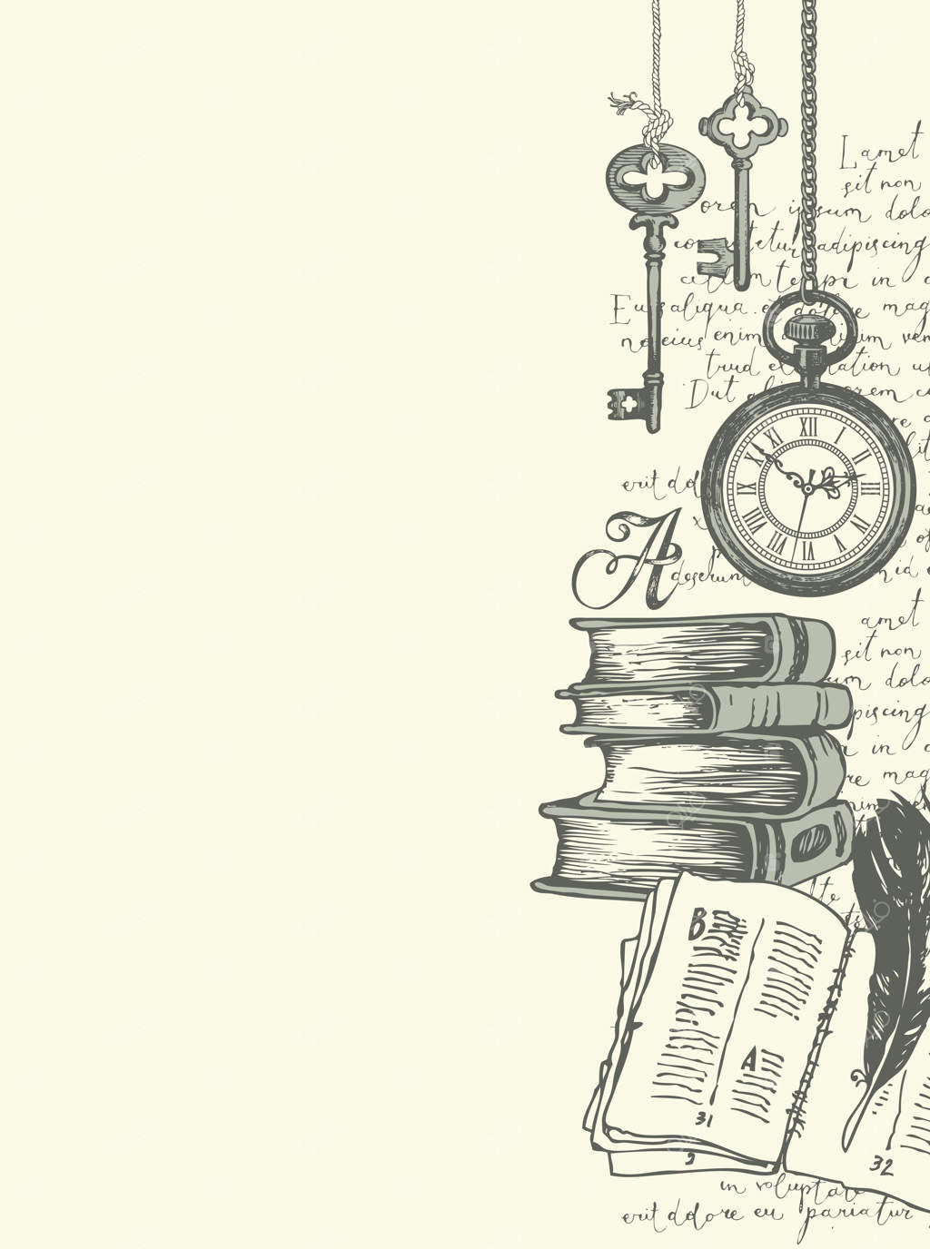 بنری با موضوع نویسندگی