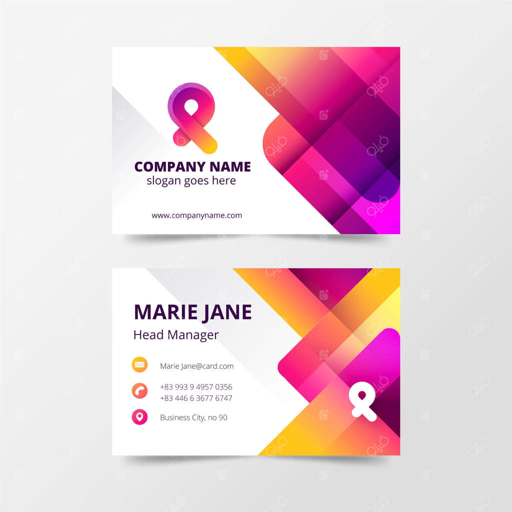 قالب کارت ویزیت