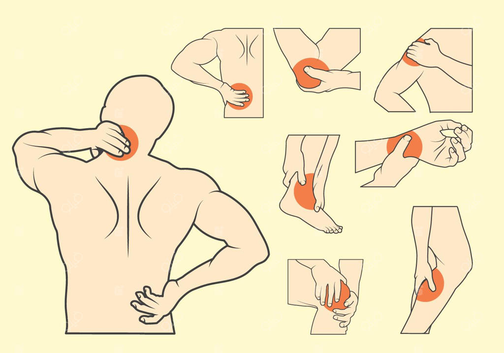مجموعه‌ای از نقاشی‌های درد