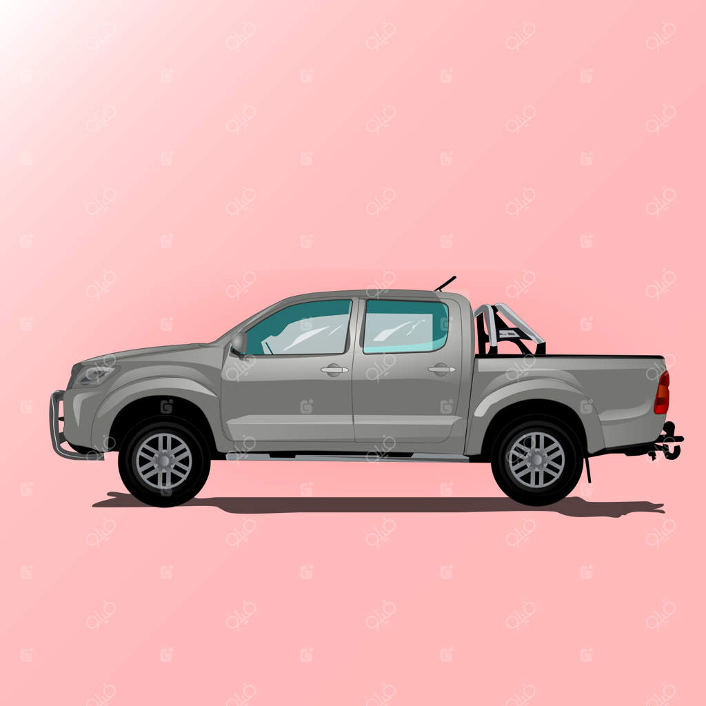 طرح اولیه وانت بار