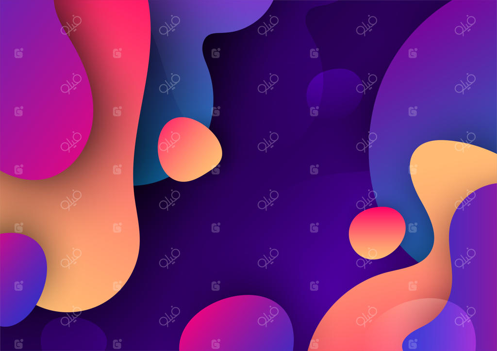 پس‌زمینه انتزاعی رنگارنگ، کاورهای مدرن و انتزاعی، طراحی جلد مینیمال، پس‌زمینه هندسی رنگی، تصویرسازی وکتور