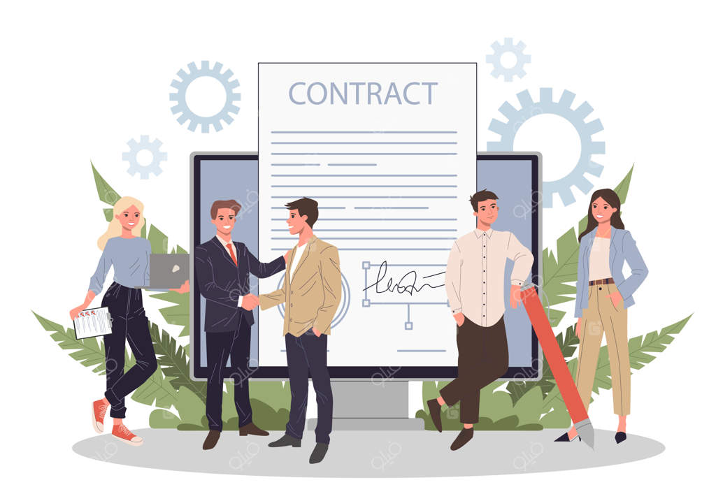 امضای قرارداد با امضای الکترونیکی توسط تجار