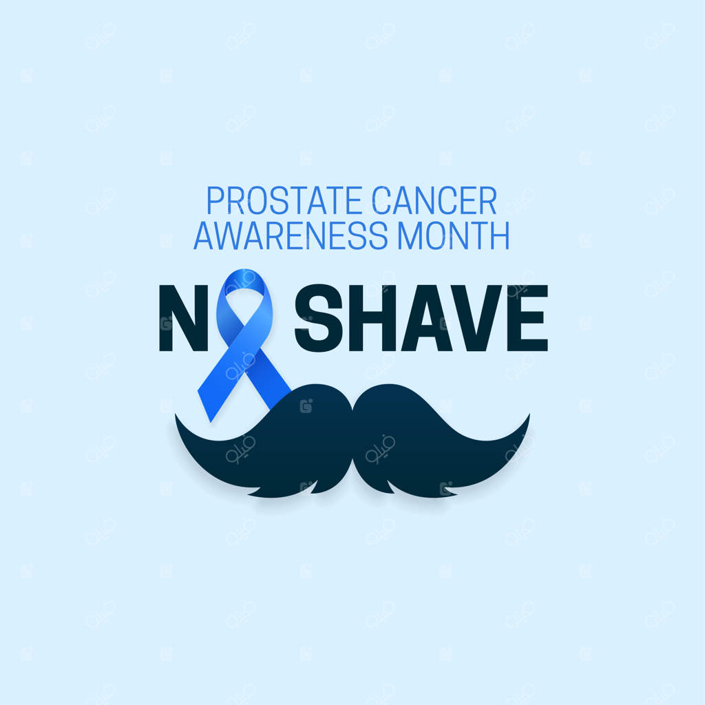 تایپوگرافی "نو شیو" برای ماه آگاهی از سرطان پروستات