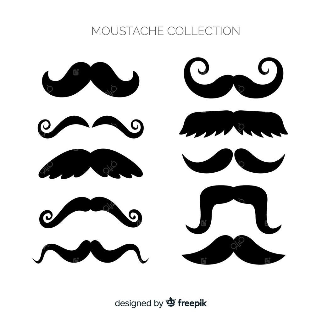 مجموعه‌ی اصیل سبیل‌ها با طراحی ساده