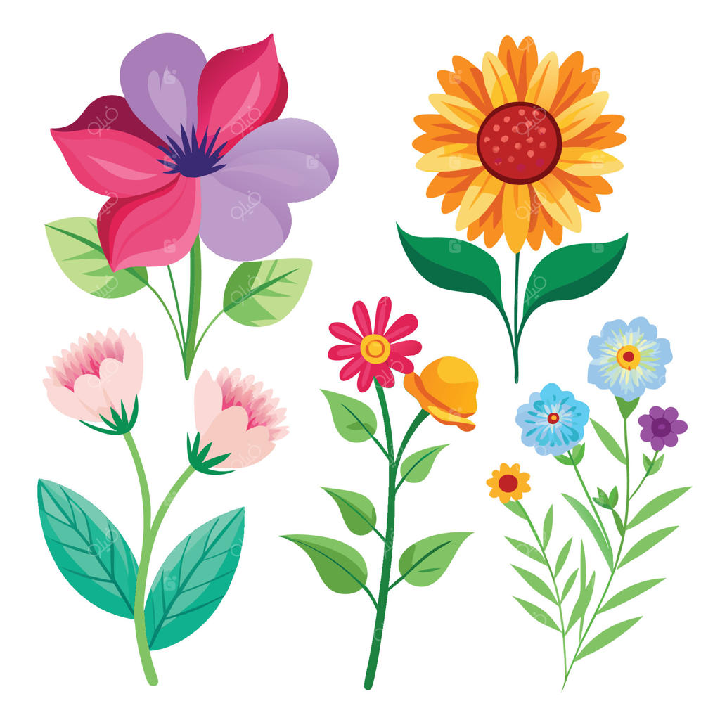 یک روز با گل‌ها در باغ