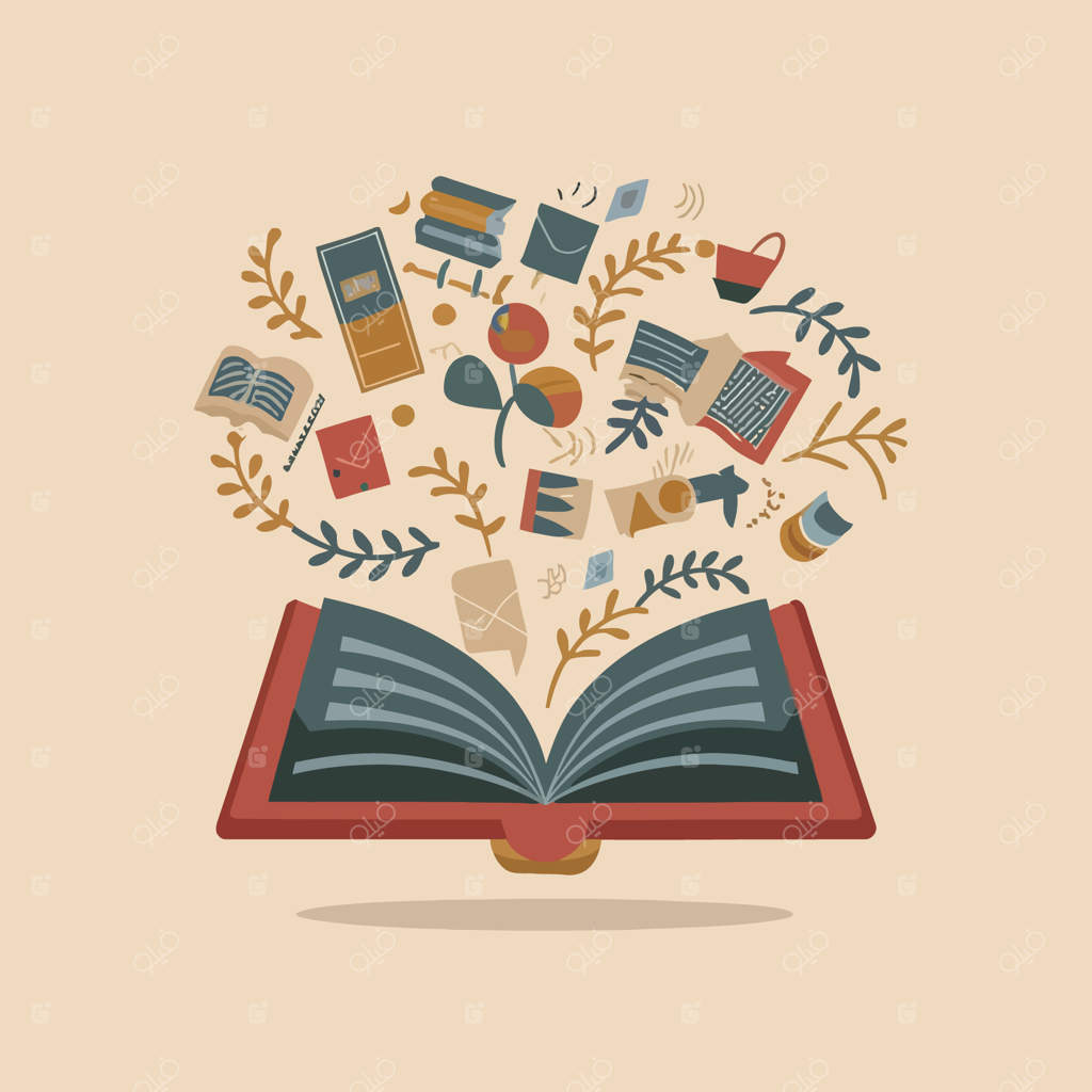 تصویرسازی روز جهانی کتاب