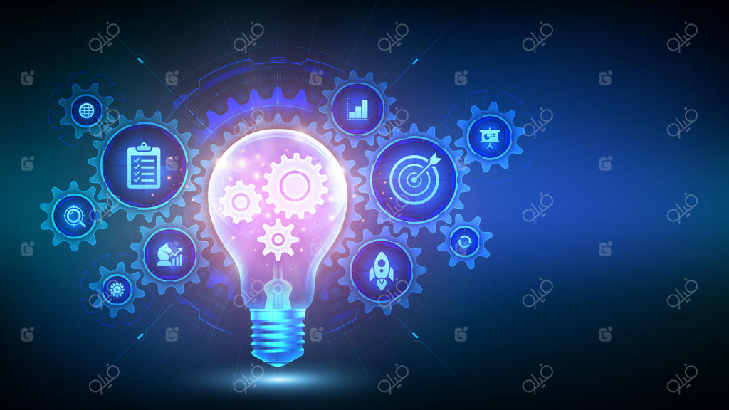 لامپ نوآورانه با چرخ‌دنده‌ها و