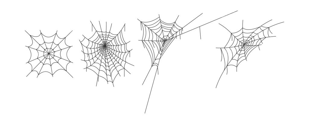 مجموعه طرح‌های کلی تار عنکبوت