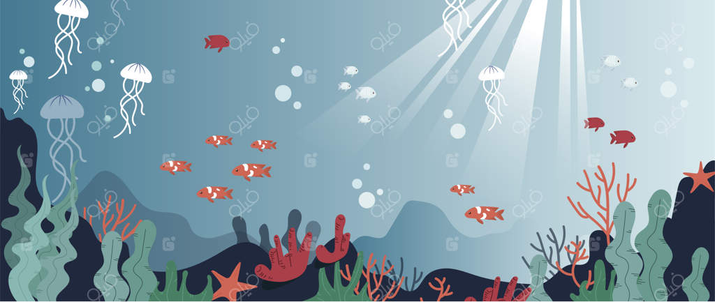 طرح پانوراما زیر دریا