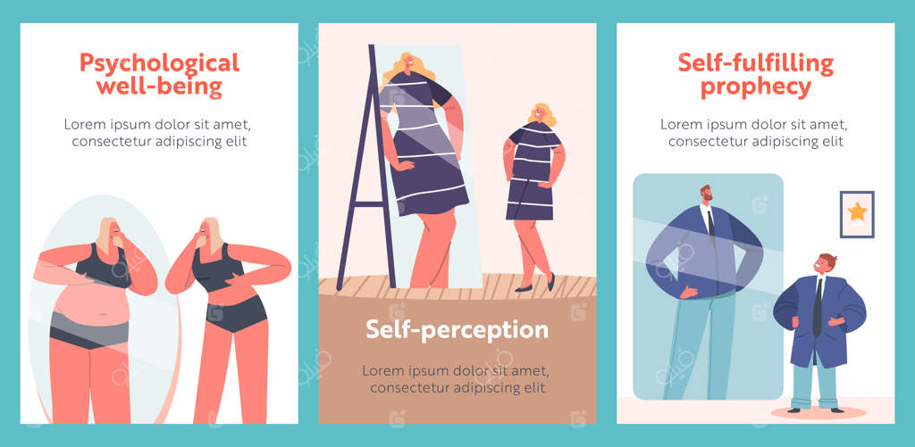 شخصیت‌های مرد و زن با درک تحریف‌شده: وقتی مردان و زنان لاغر و چاق در آینه نگاه می‌کنند