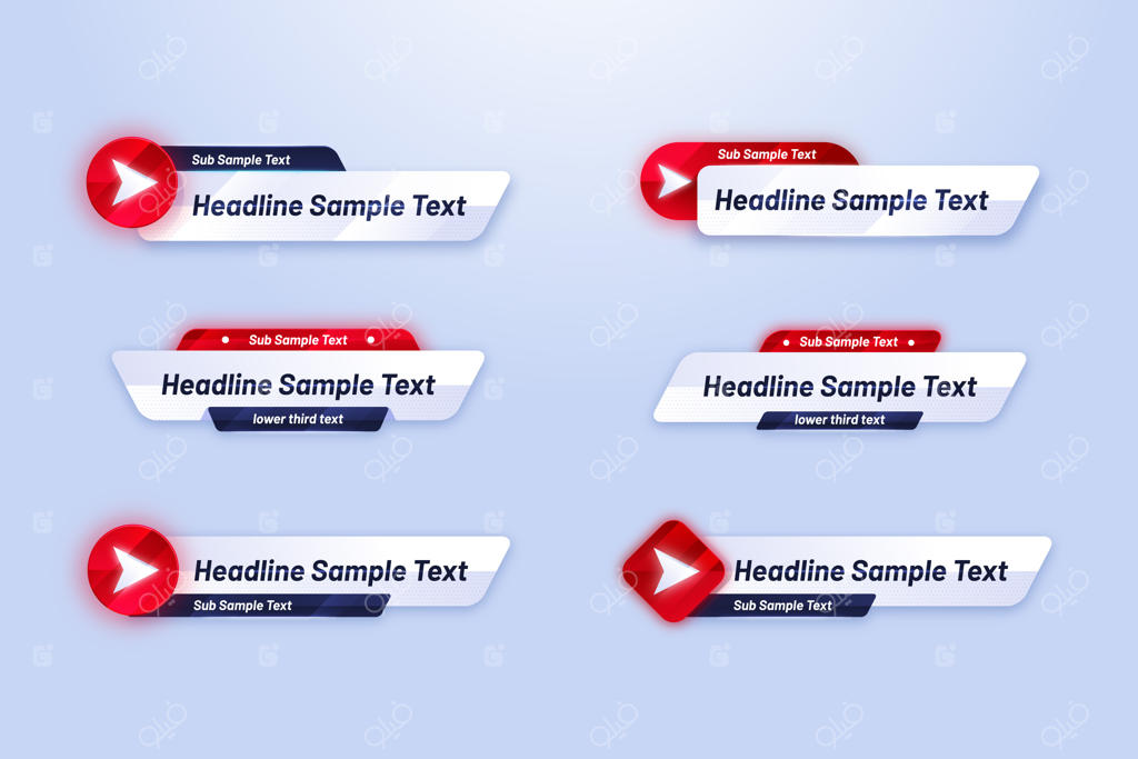 مجموعه قالب‌های بنر وب