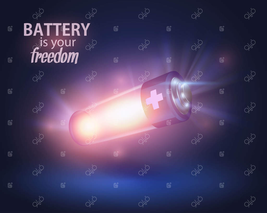 شارژ کامل باتری با روشنایی