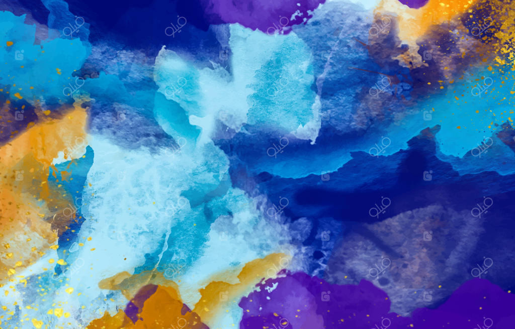 زمینه انتزاعی آبرنگ