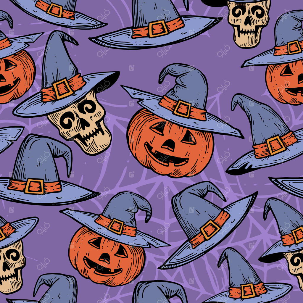 الگوهای هالووین.