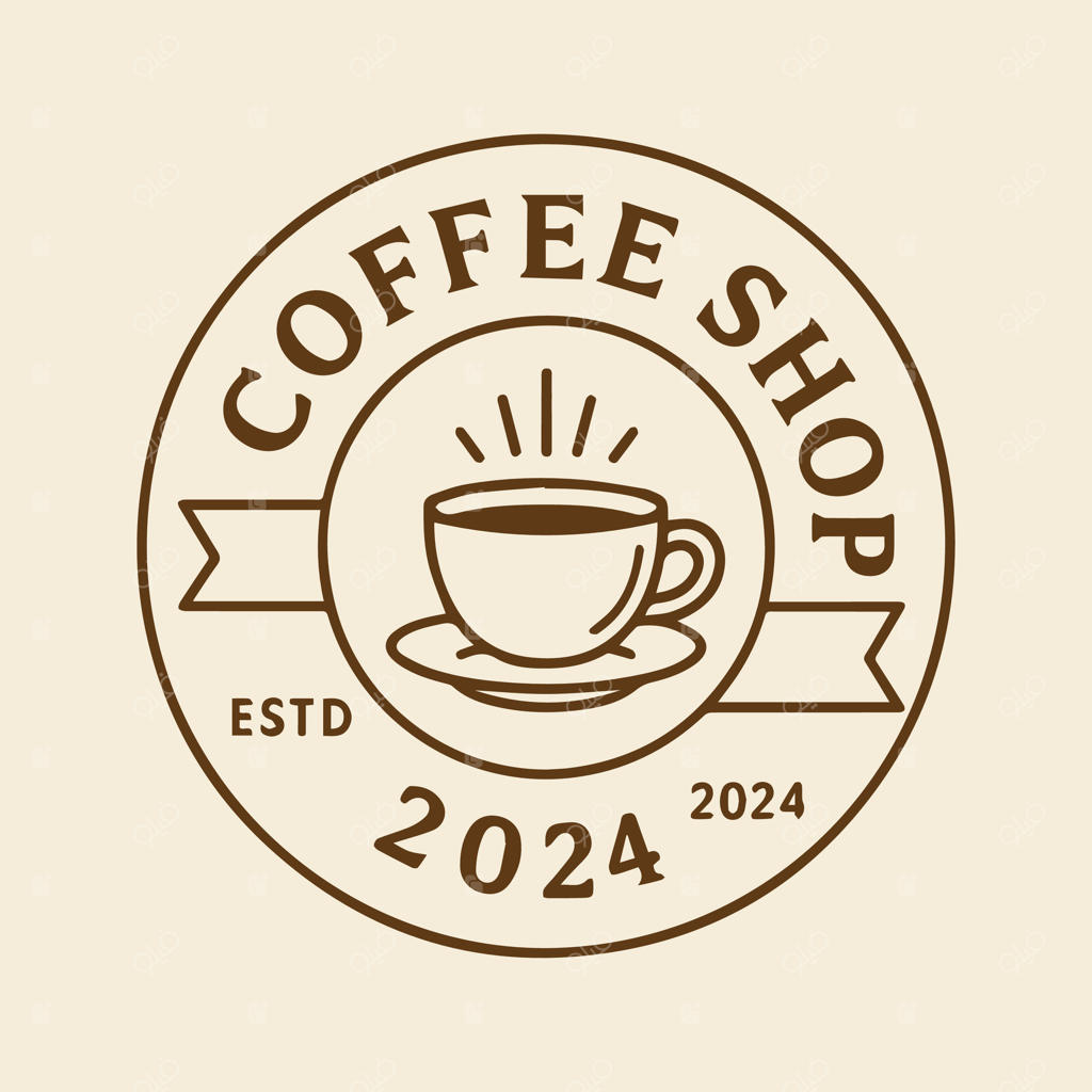 طراحی لوگوی کافی‌شاپ با جذابیت گرم و هویت برند