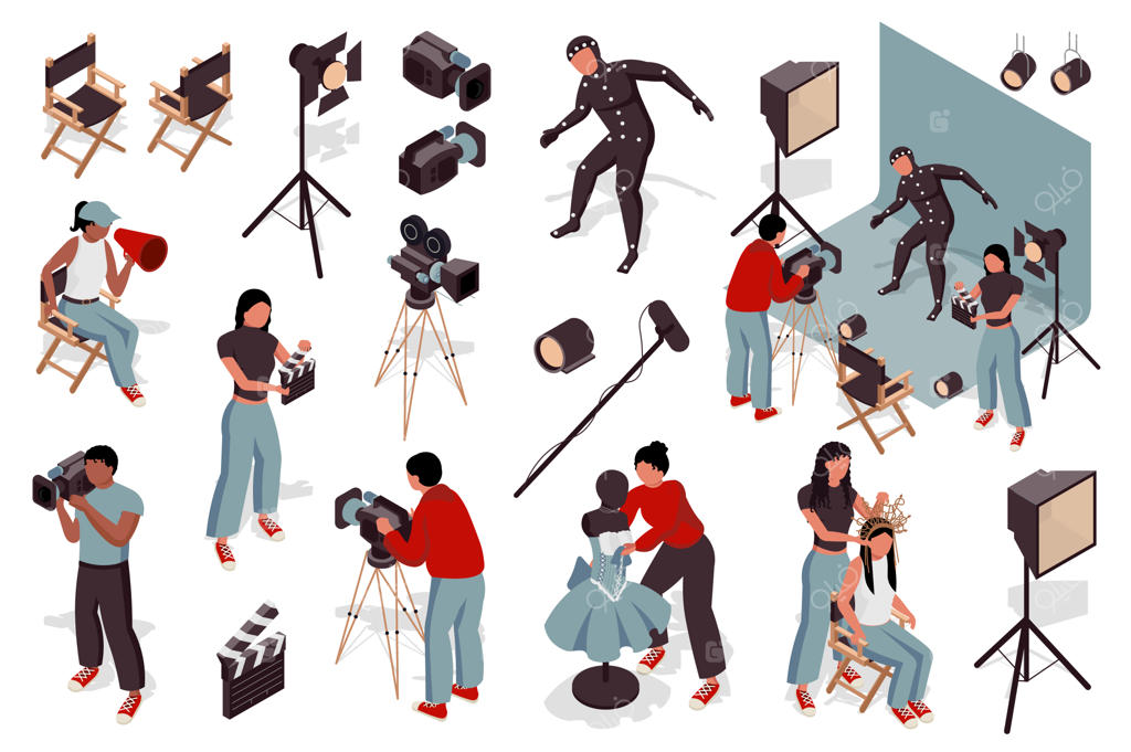 عوامل فیلم‌سازی به سبک ایزومتریک