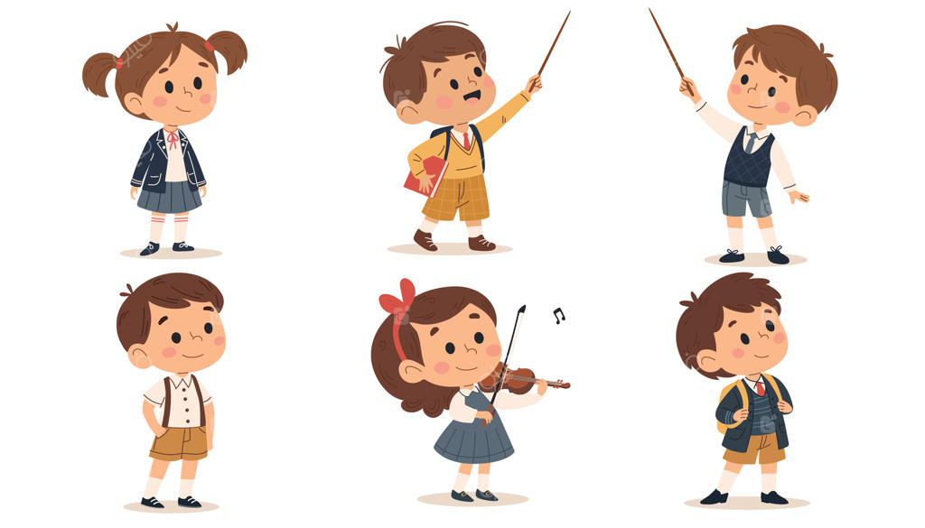 کودکان دوست‌داشتنی کارتونی