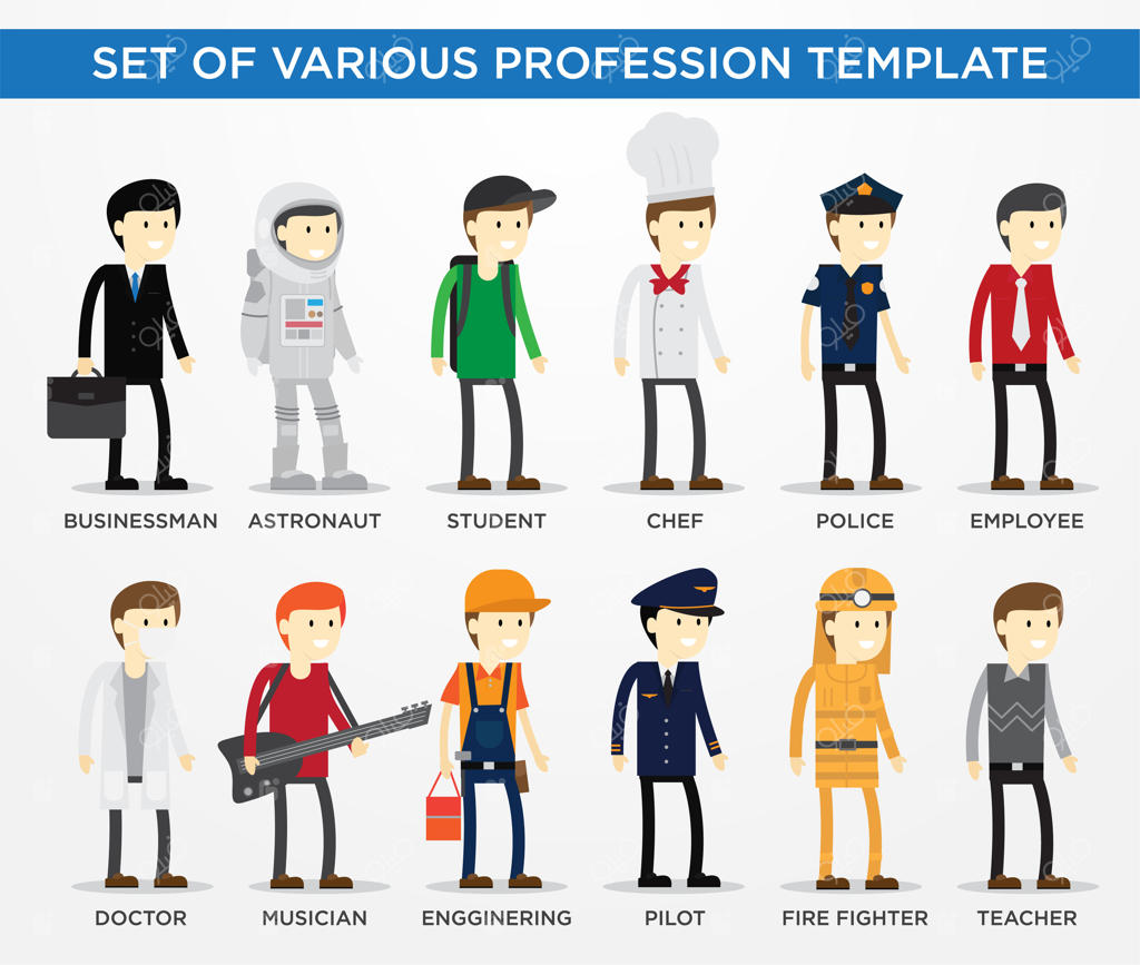 مجموعه قالب‌های متنوع مشاغل