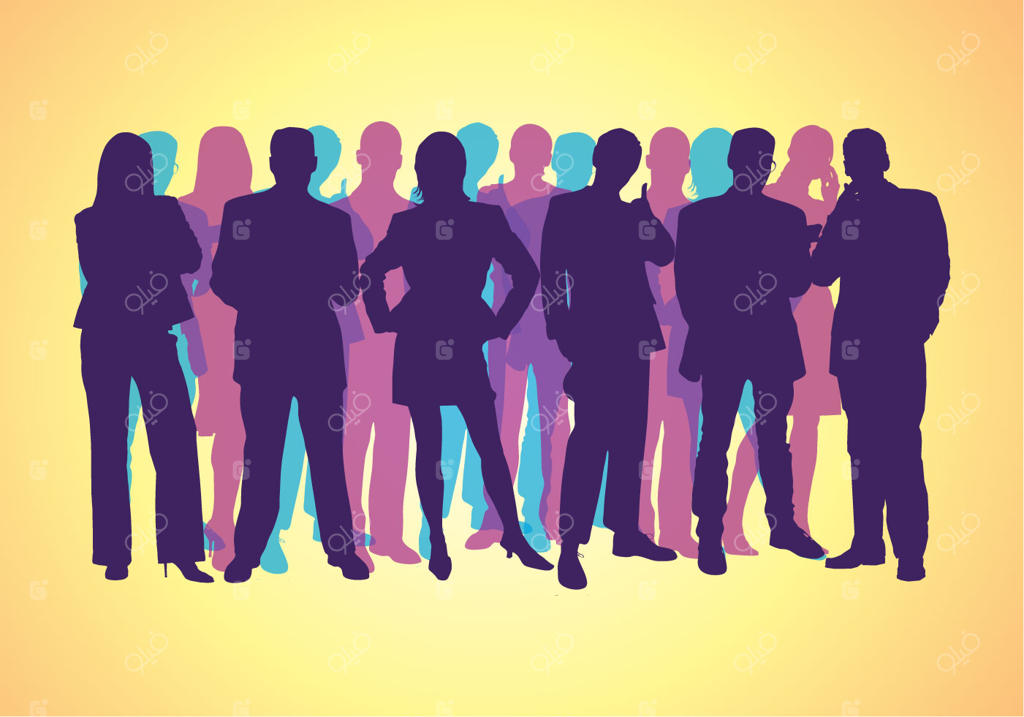 سایه‌نگاره‌های افراد شرکتی