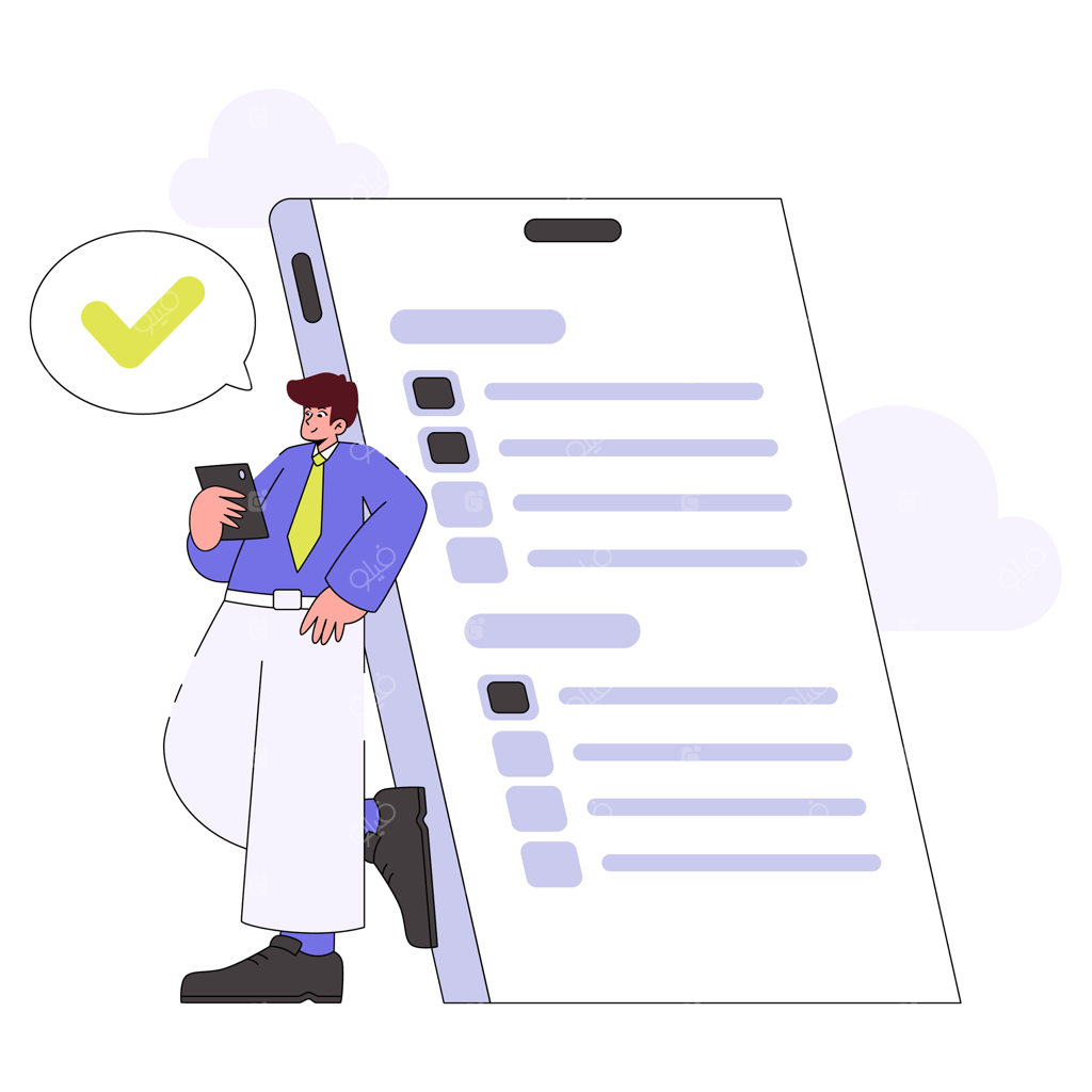 تکمیل چک‌لیست دیجیتال و مدیریت وظایف