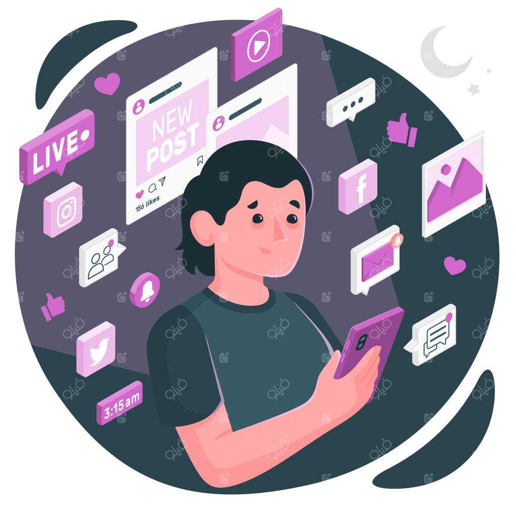 تصویرسازی مفهوم فومو (FOMO)