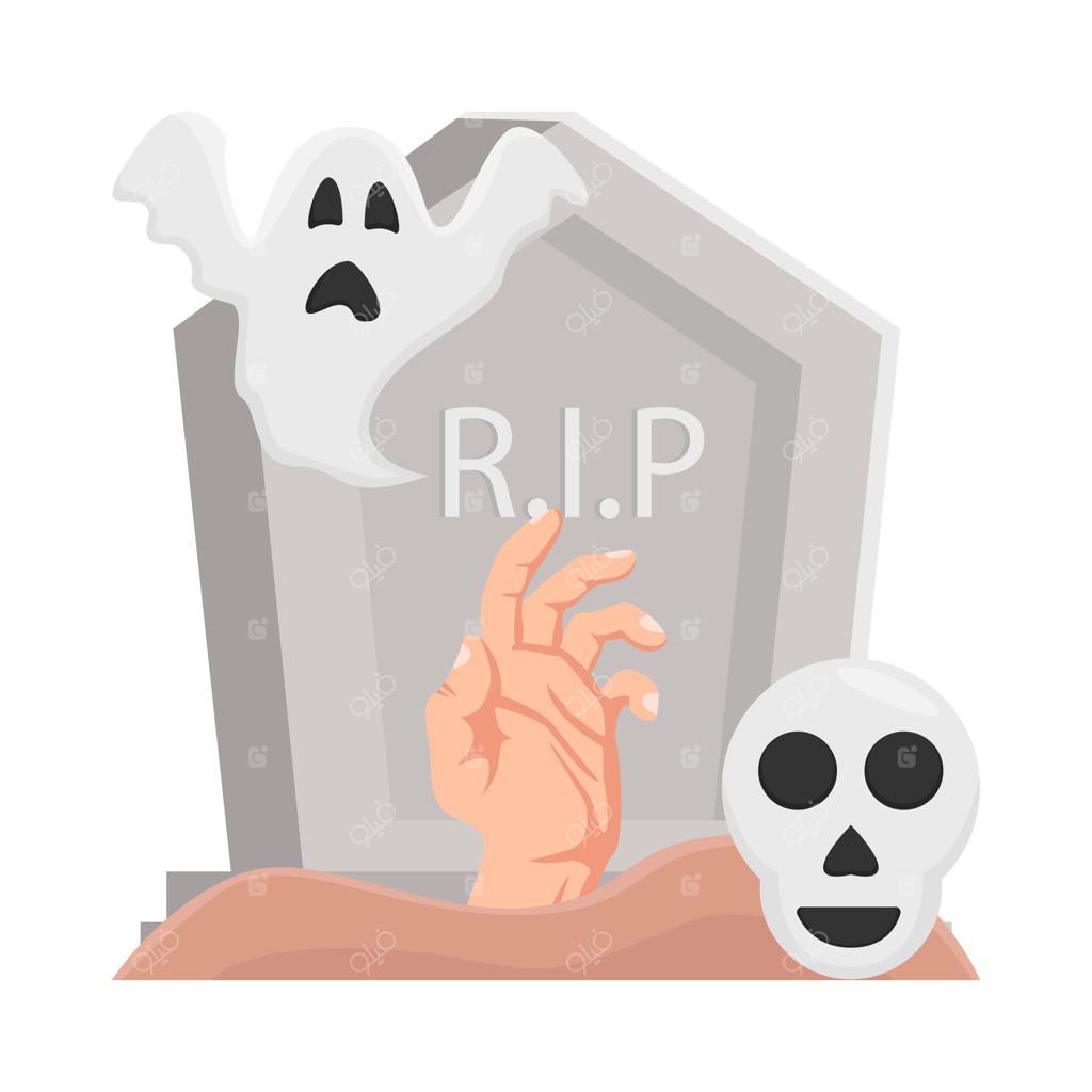 تصویرسازی قبرستان