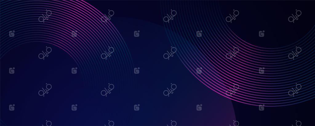 وکتور پس‌زمینه انتزاعی با الگوی خط و دایره و تم فناوری دیجیتال