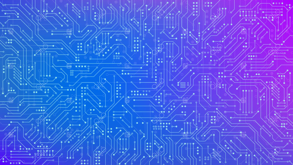 بافت برد مدار برای بنر: پس‌زمینه فناوری انتزاعی. اتصال و خطوط مادربرد الکترونیکی. تصویرسازی وکتور.