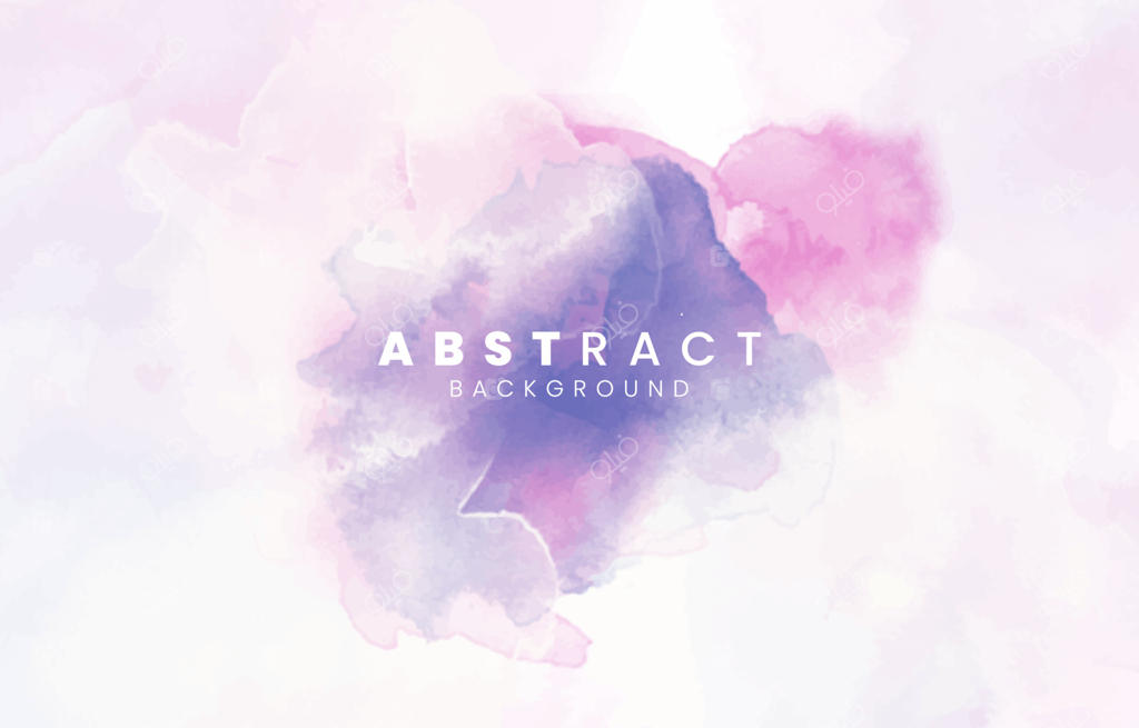 آبرنگ رنگارنگ و هنری برای پس‌زمینه.