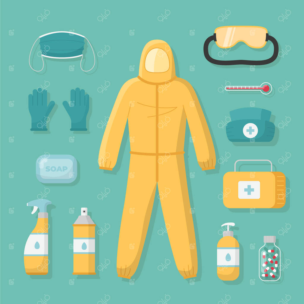 تجهیزات ایمنی و لباس محافظ در برابر مواد خطرناک