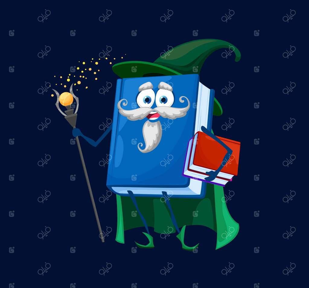 جادوگر، ساحر و شمن: کتاب درسی مدرسه کارتونی