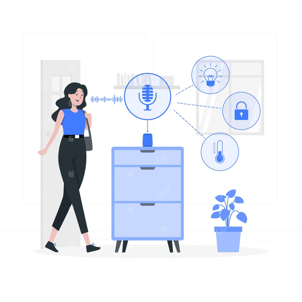 تصویرسازی مفهومی رابط کاربری صوتی